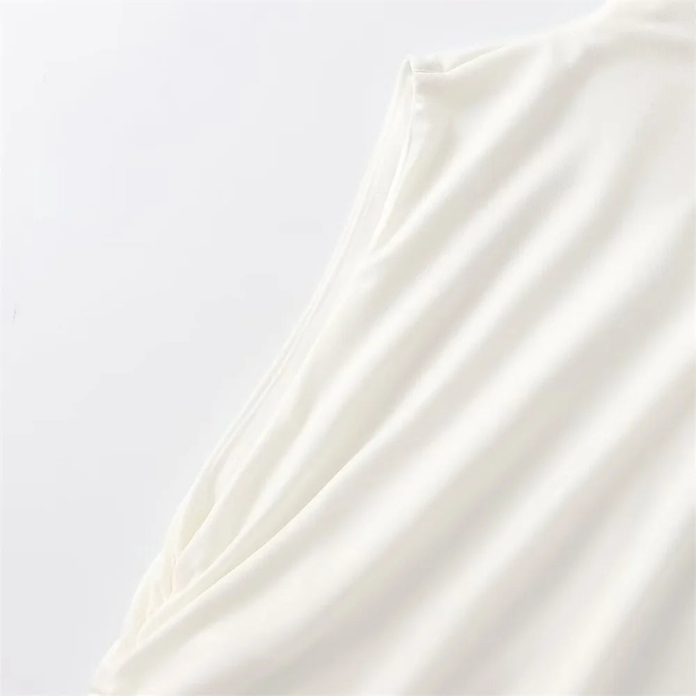 Women Dress™ Spring And Summer Fashionable Pleated Decorative Dress