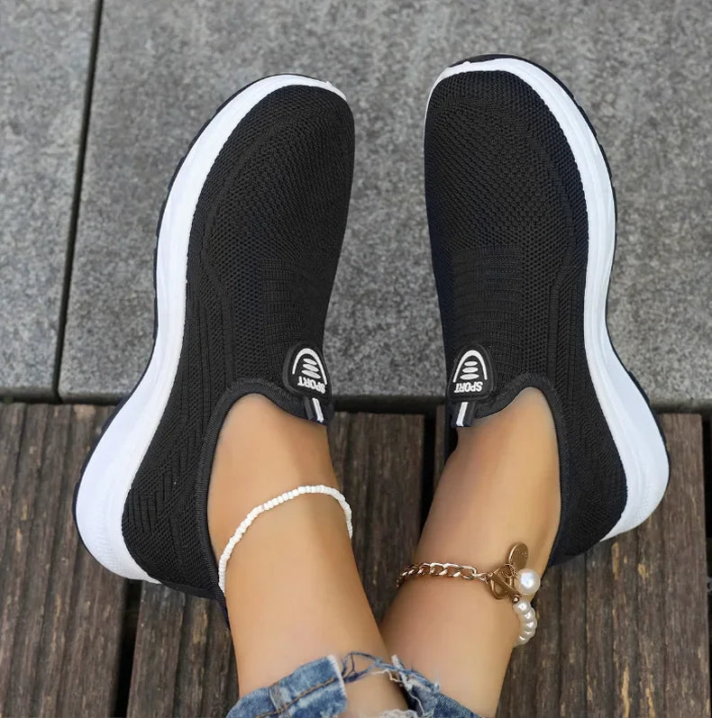 Women's Sneakers™ Lightweight Breathable Flats Slip on Casual Shoes