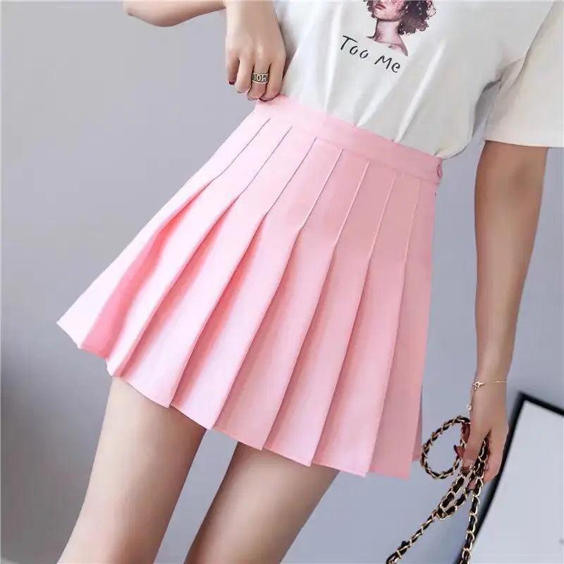 Women's Pleated Skirts™ High Waist Summer Vintage Tennis Student Dance Mini Skirt
