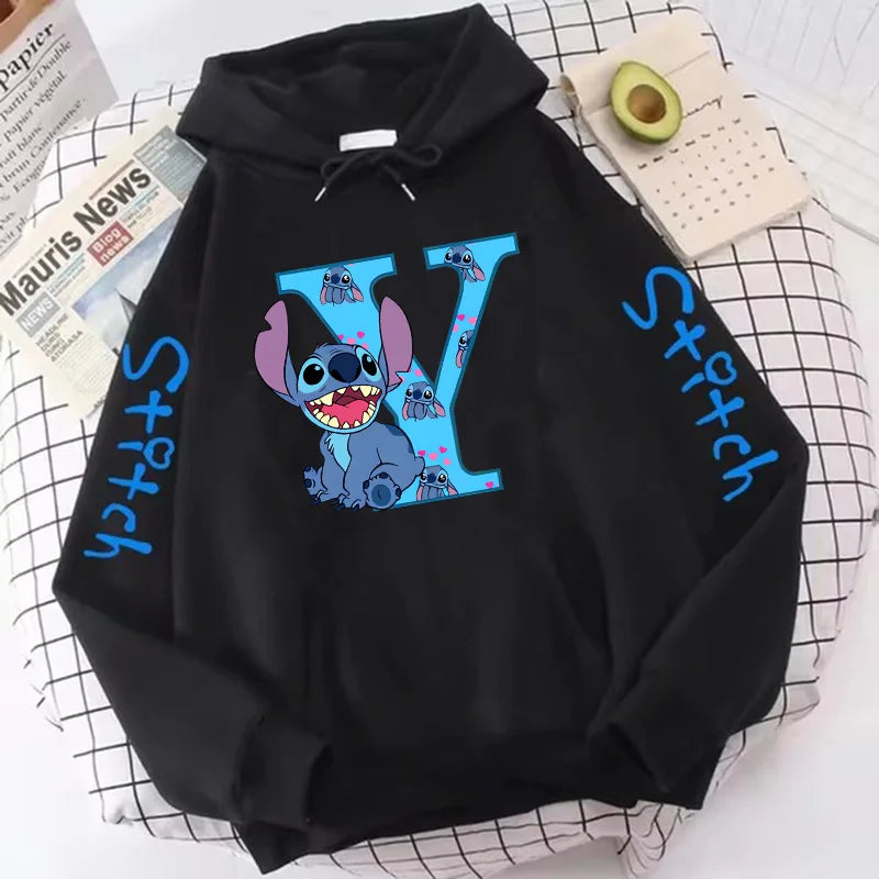 Women's Y2K Hoodies™ Cute Kawaii Disney Lilo & Stitch Anime Printed Hoody
