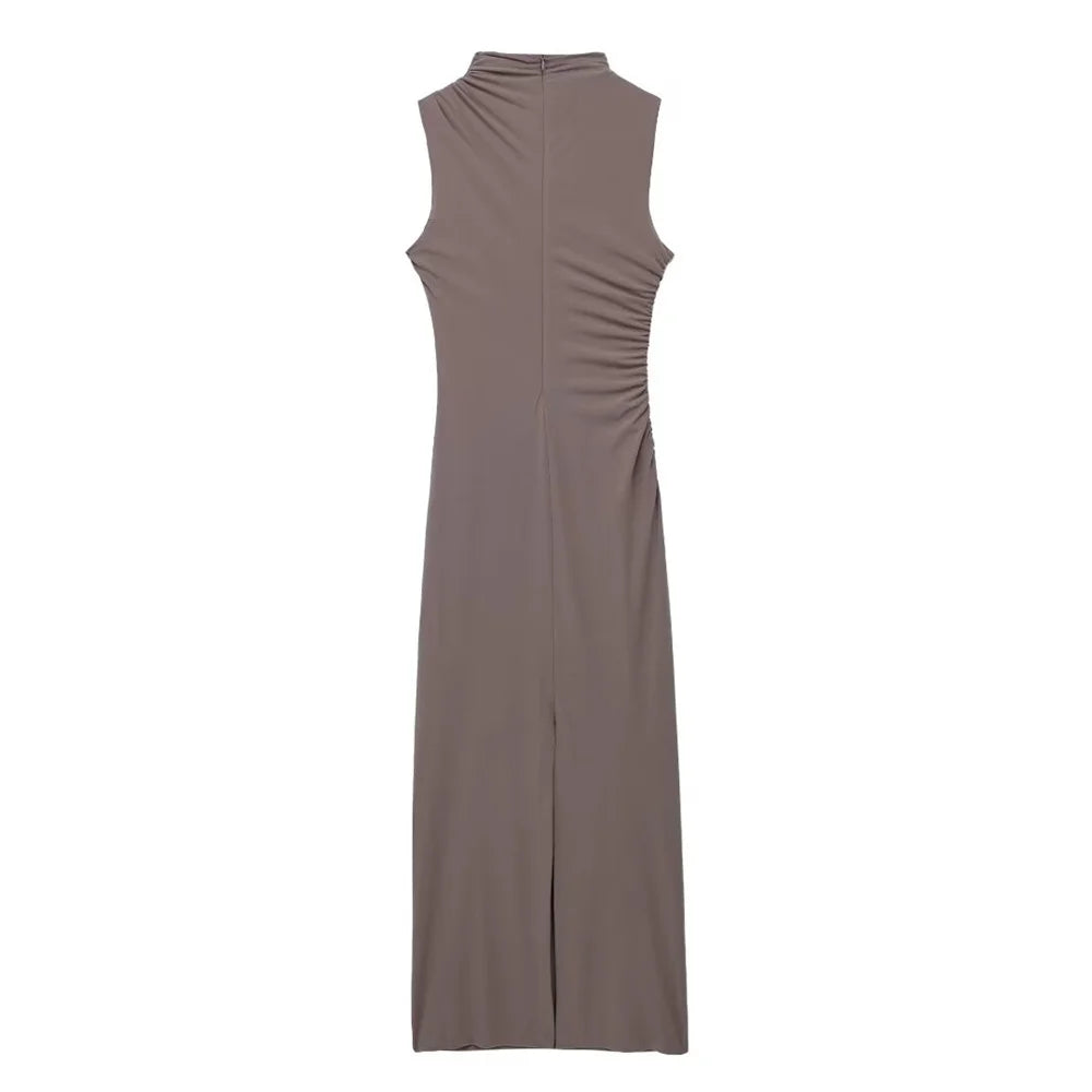 Women Dress™ Spring And Summer Fashionable Pleated Decorative Dress