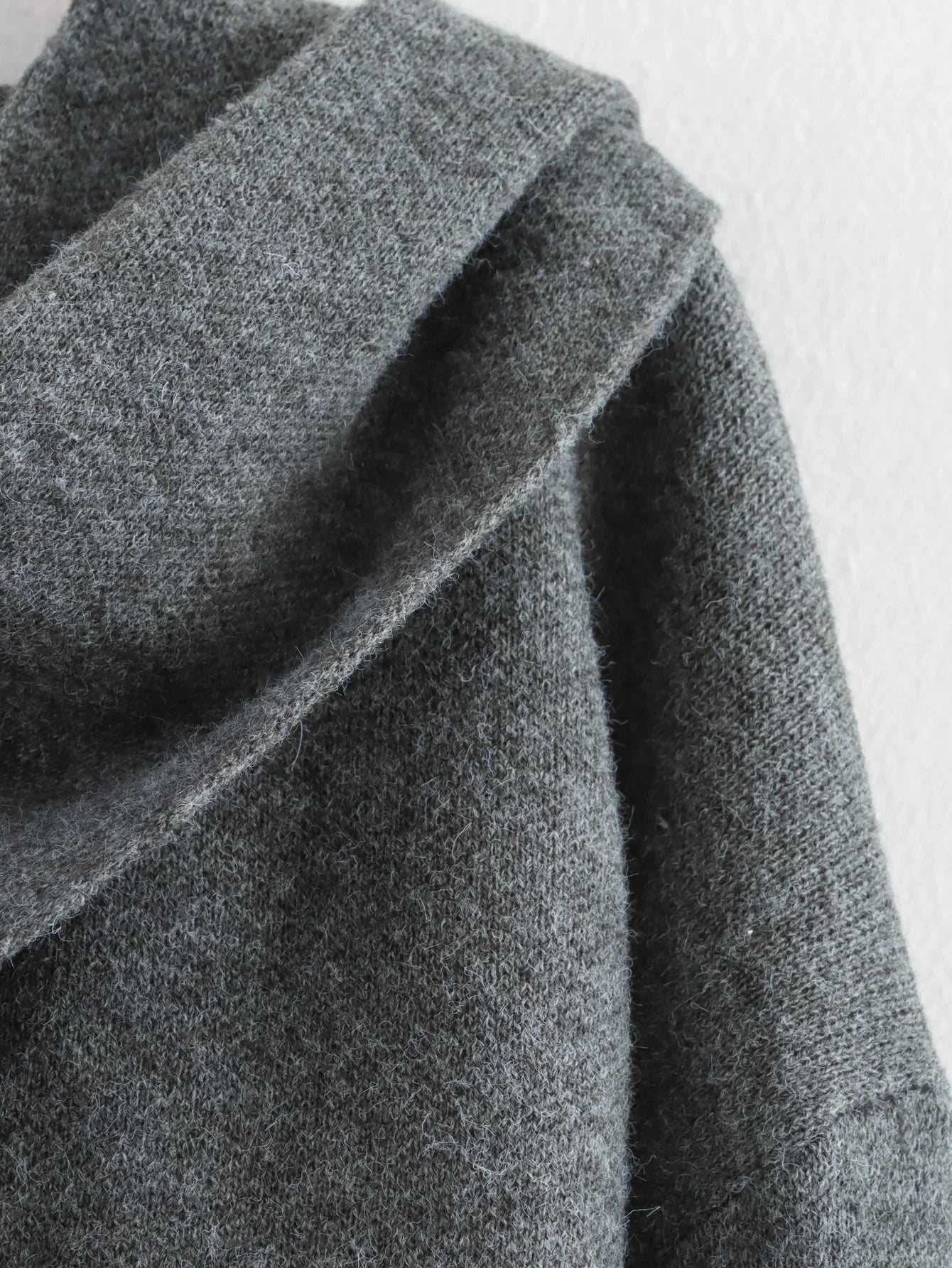 Women's Jacket™ Ladies Autumn Winter Casual Commuter Knitted Loose Oversize Scarf Jacket