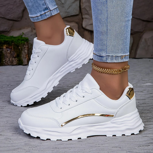 Women's Casual Sneakers™ Lace-up Lightweight Soft Sole Walking Comfortable Shoes