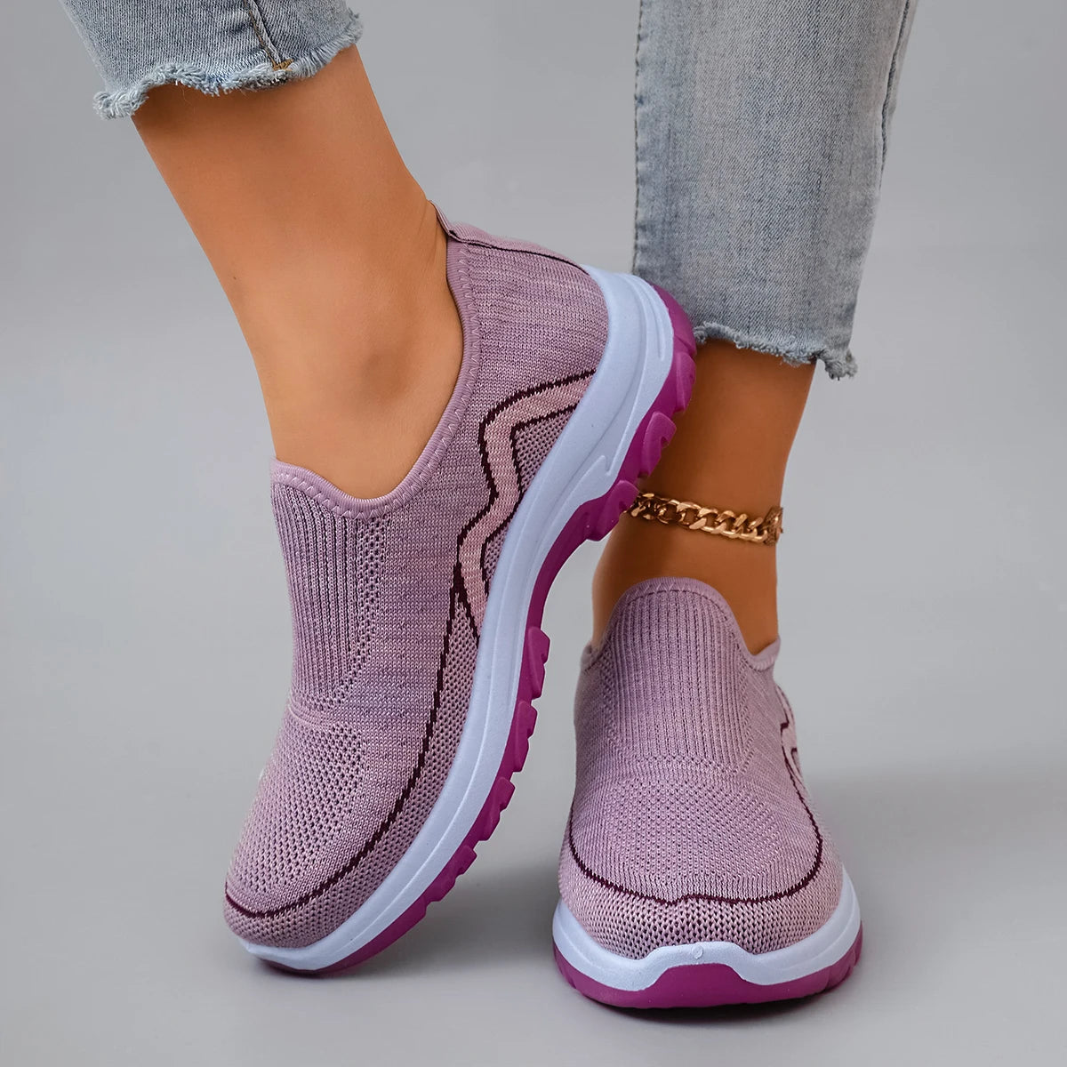 Women's Casual Shoes™ Comfortable, Breathable, Lightweight and Wear-Resistant Soft-Soled Flat Shoes