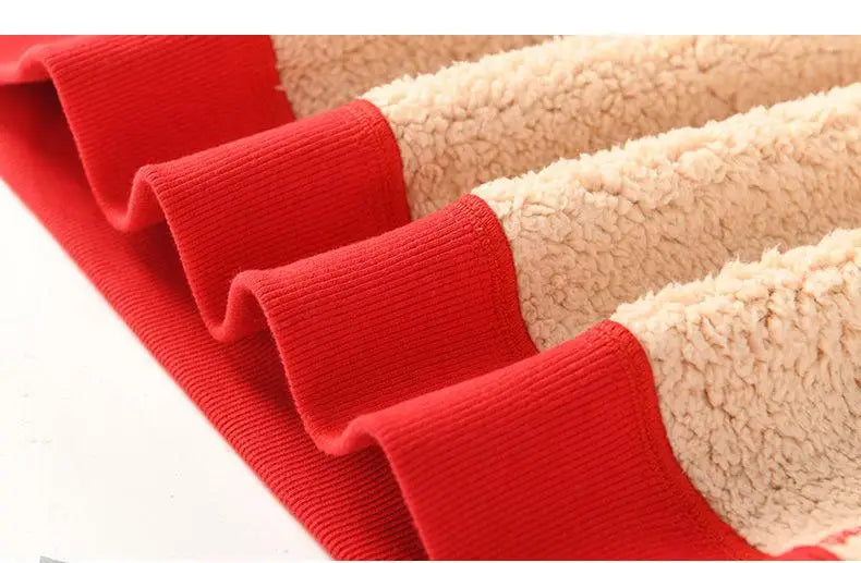 Women's Lamb Wool Pullovers™ Velvet Cartoon Hoodies