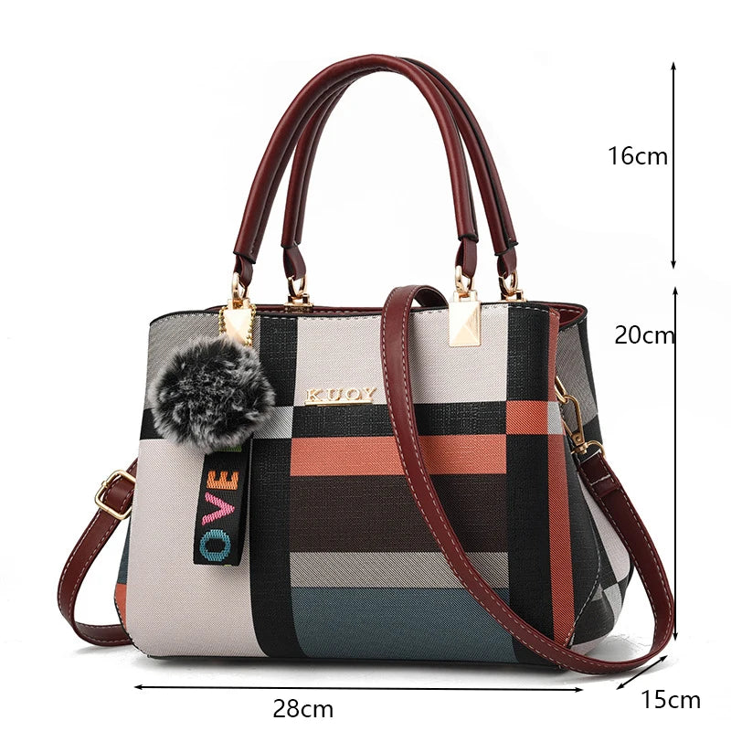 Women's  PU Leather Handbags™  Ladies Luxury Tote Handbag