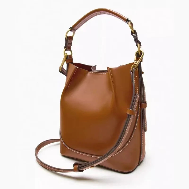 Women's Bag™ Korean Style Drawstring Portable Crossbody Wide Drawstring Bucket Bag