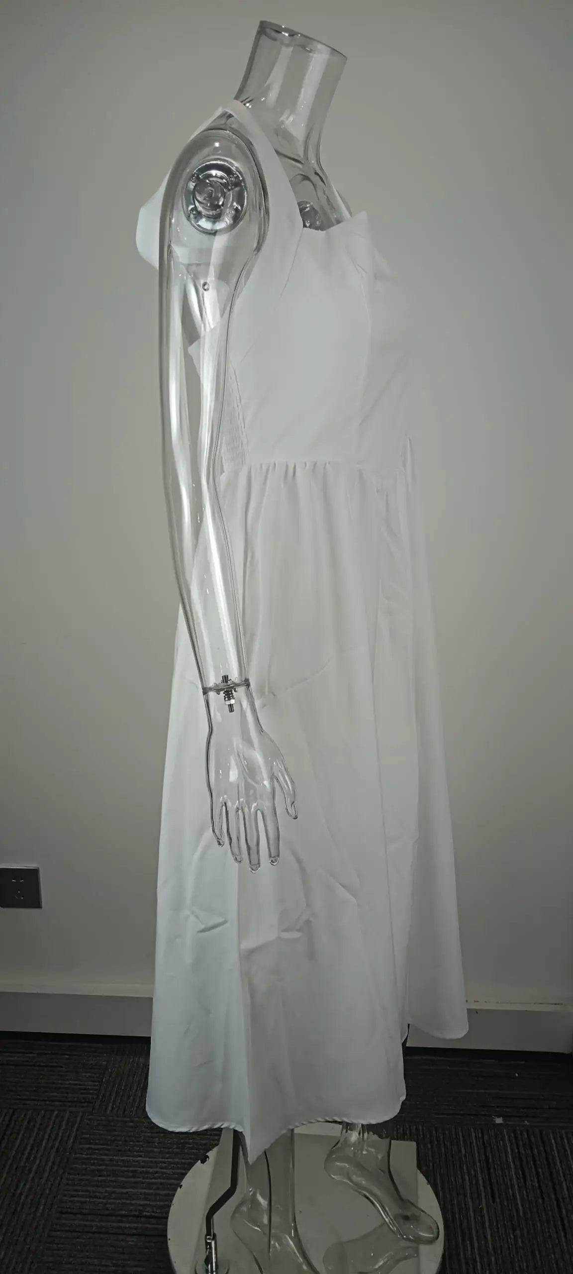 Women's Long Dress™ Square Collar Sleeveless Backless Dress