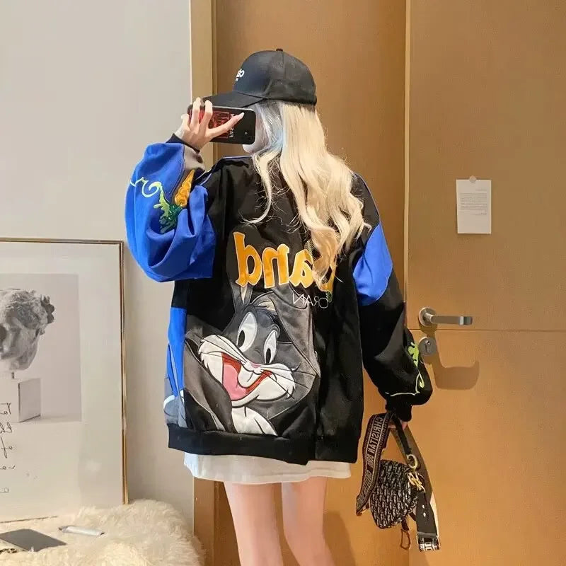 Women's Cross-border Jacket™ Loose Fit Hip Hop Top Jacket