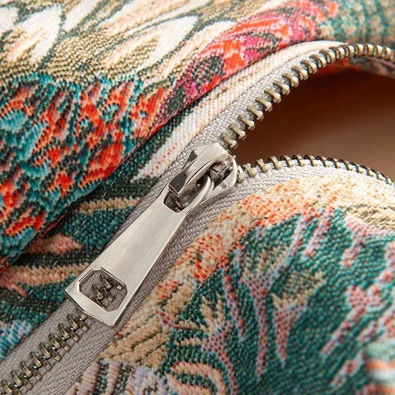 Women's Fashion Color Casual Jacket™ Peacock Print Short Coat