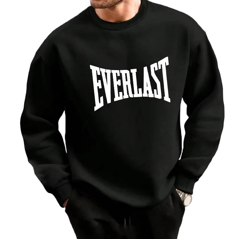 Men's Tracksuit™ Print Sweatshirt and Sweatpants Sportswear Clothing