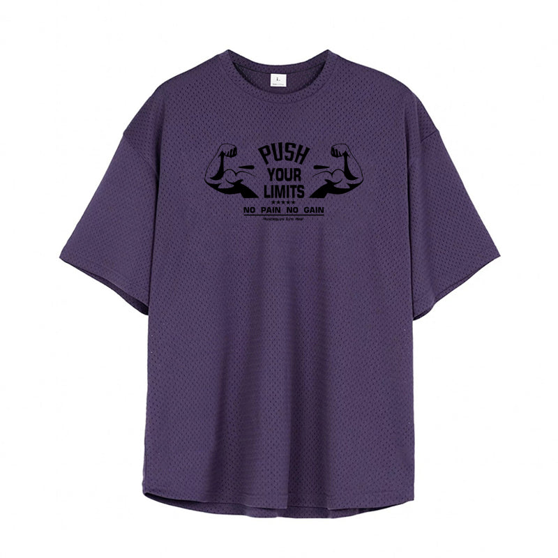 MEN'S Oversized Loose T-shirt™ Short-Sleeved Sportswear Gym T-Shirts