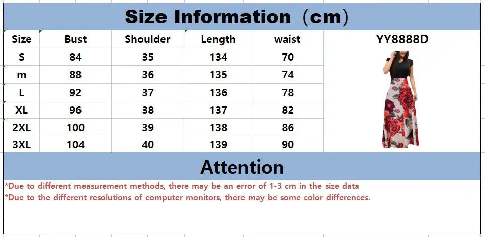 Women's Short Sleeves Dress™ Style flower print color matching short sleeved dresses