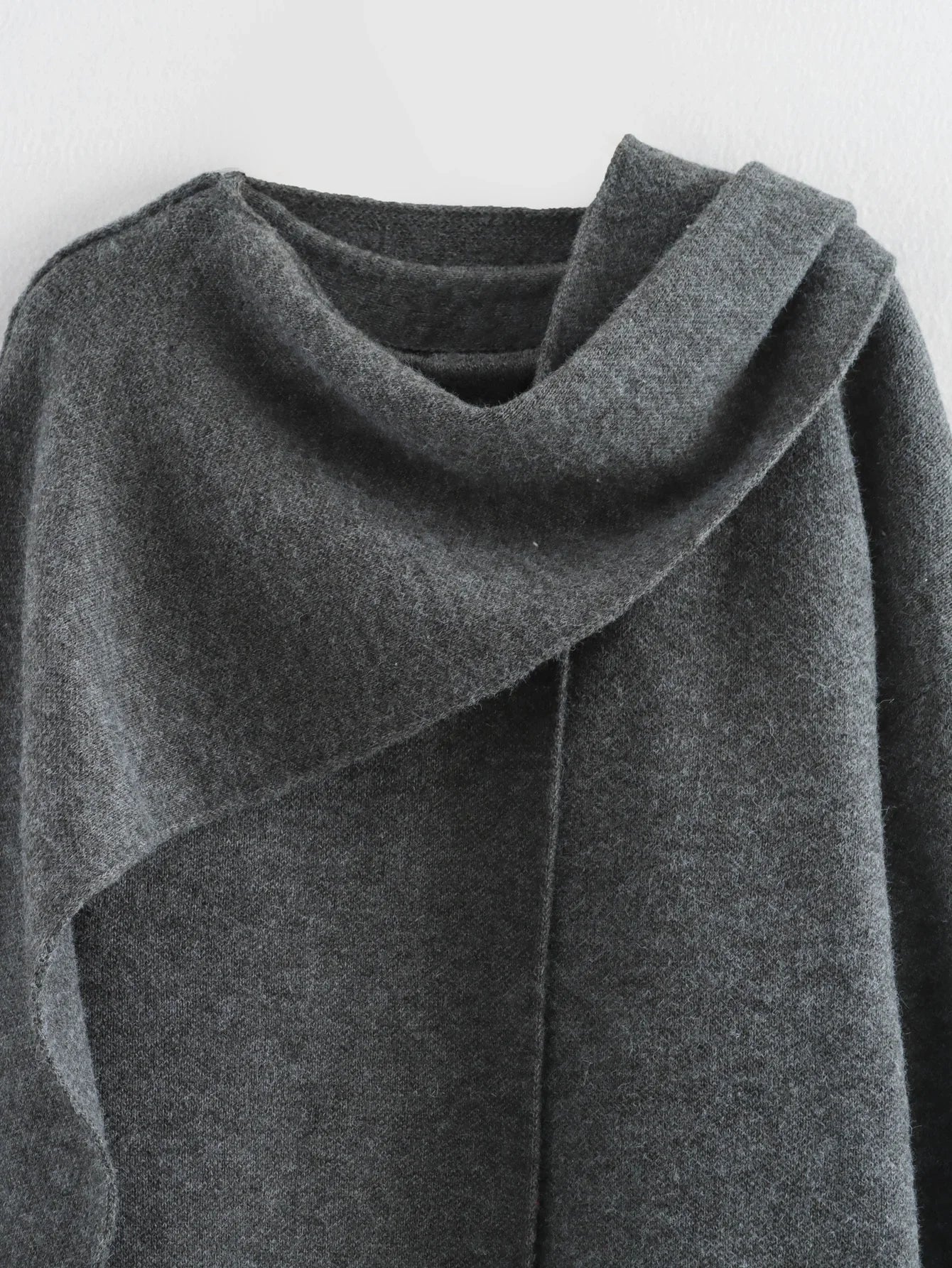 Women's Jacket™ Ladies Autumn Winter Casual Commuter Knitted Loose Oversize Scarf Jacket
