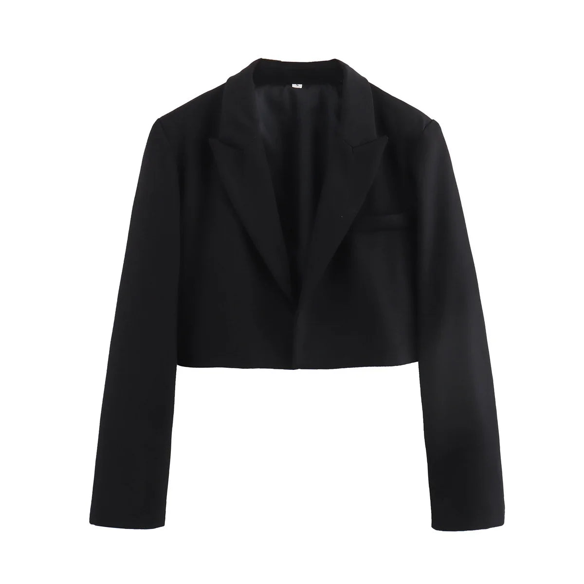 Women's Fashion Crop Blazer Jacket™ Long Sleeve Versatile Jacket