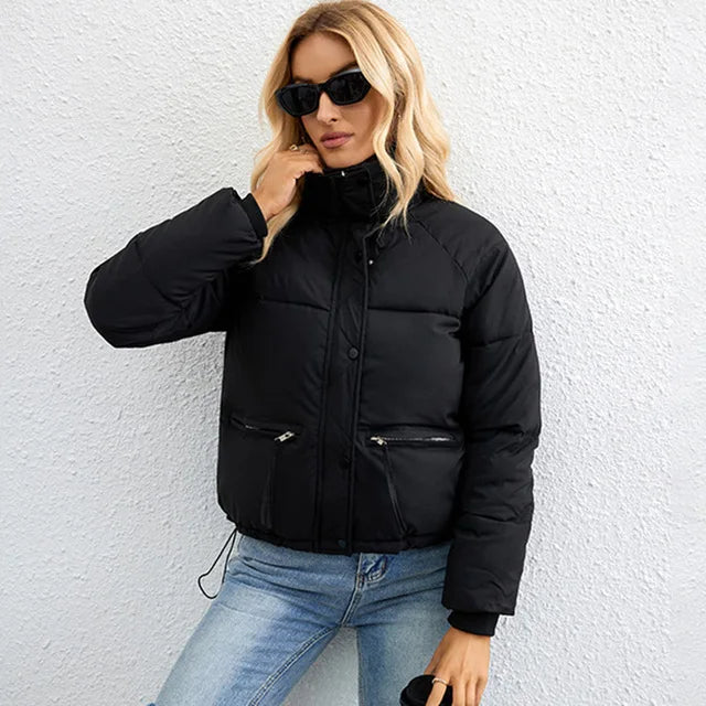 Women's Cotton Jacket™ Short Korean Collar Parkas jackets