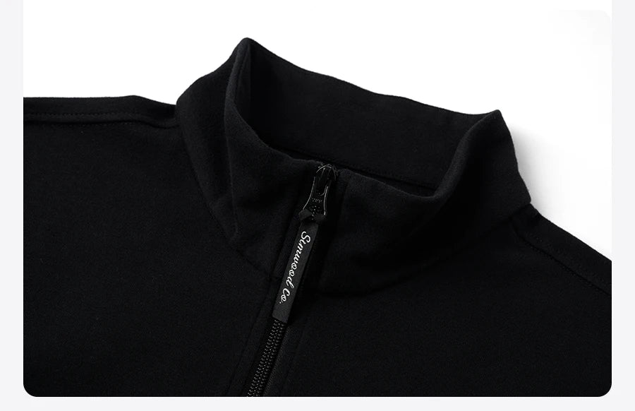 Men's SIMWOOD Regular Fit Lightweight Sweatshirt™ Half Zip Sweatshirts