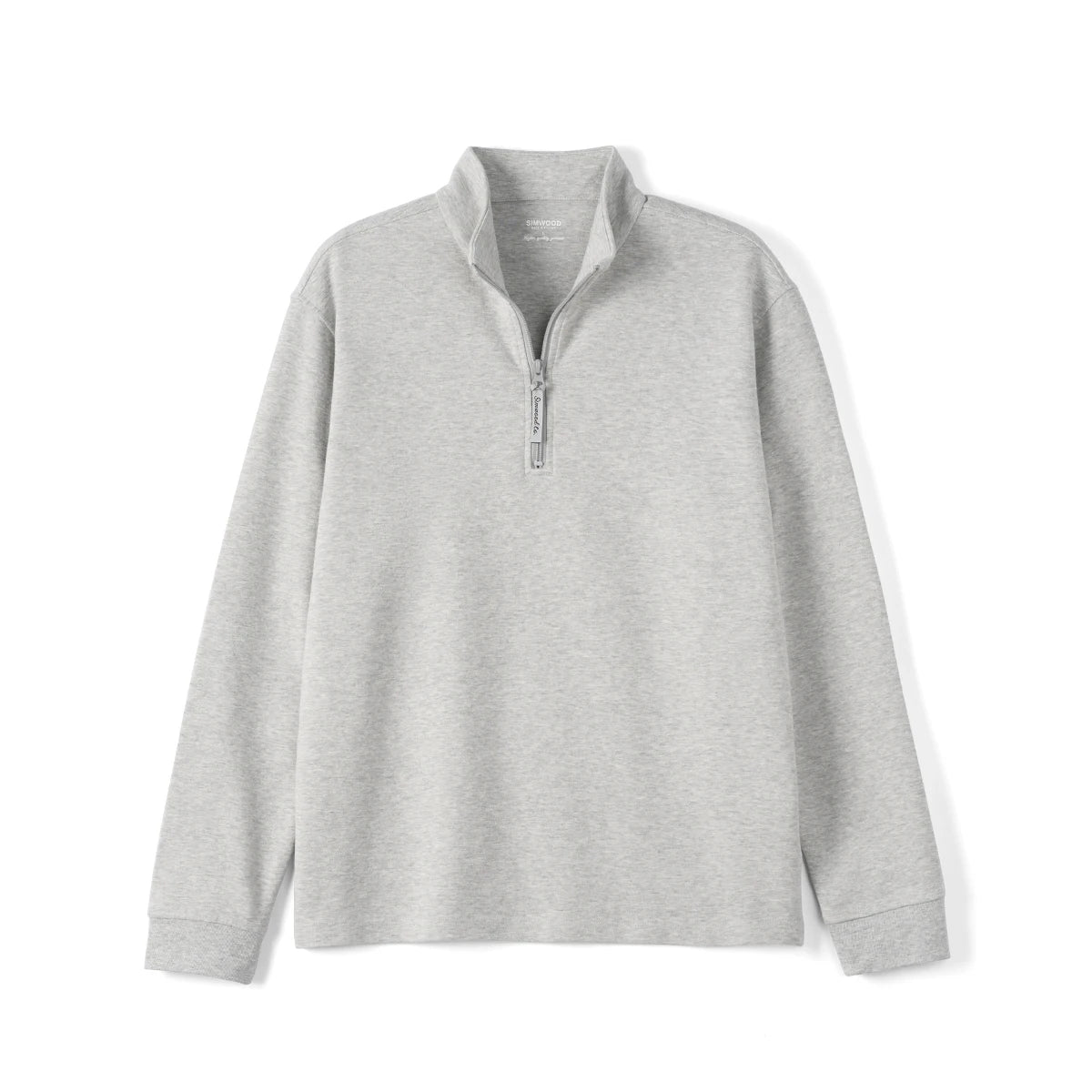 Men's SIMWOOD Regular Fit Lightweight Sweatshirt™ Half Zip Sweatshirts