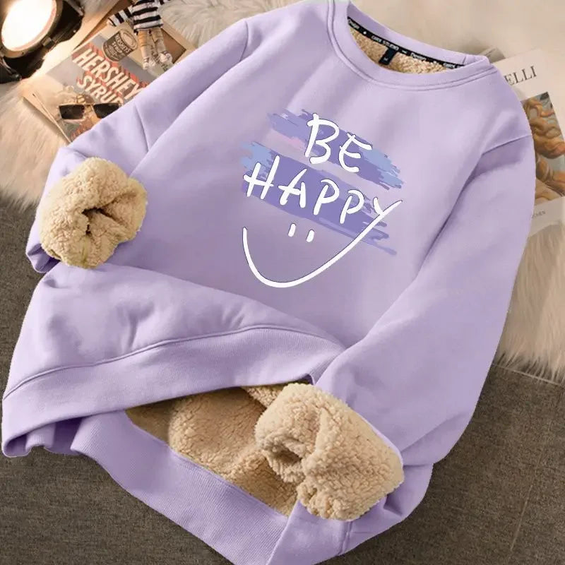 Women's Casual Loose Sweatshirts™ Lambs Wool Fleece