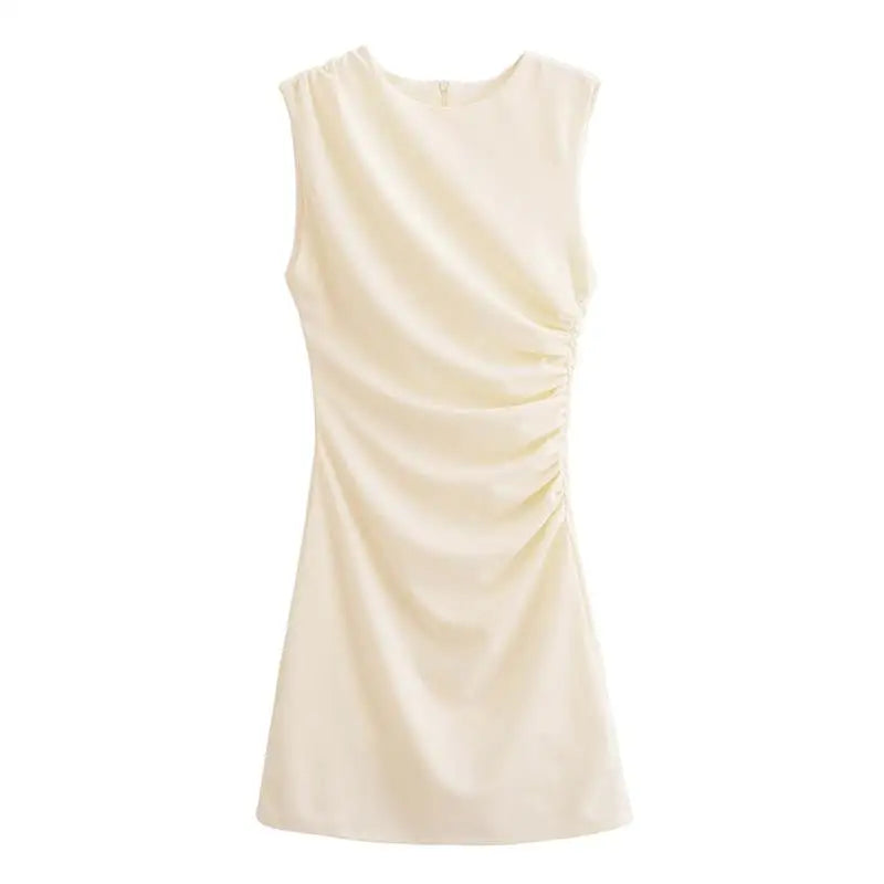Women Dresses™ Fashion Tight Ruched Mini Dress