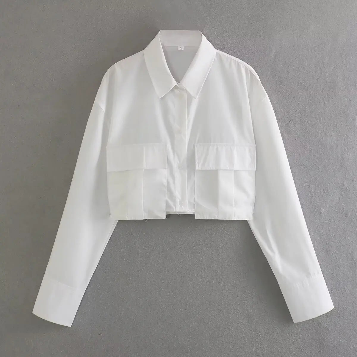 Women's TRAFZA  Long Sleeve With Pocket Shirt™ Casual Loose Versatile Shirt