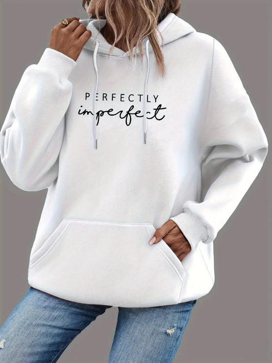 Women's Casual Hoodie™ Letter Print Polyester Hoodies
