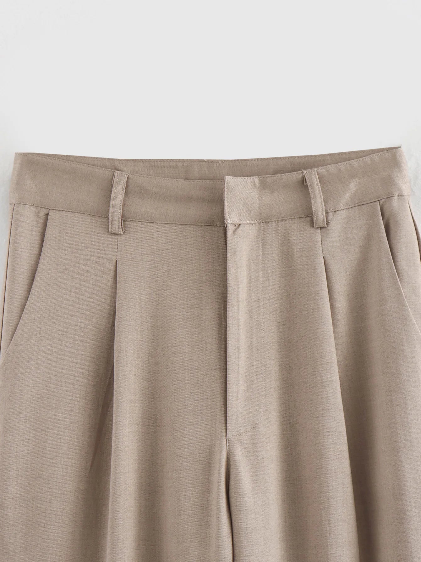 Women's Suits™ Short Jackets  & Chic Wide Leg Pants Set