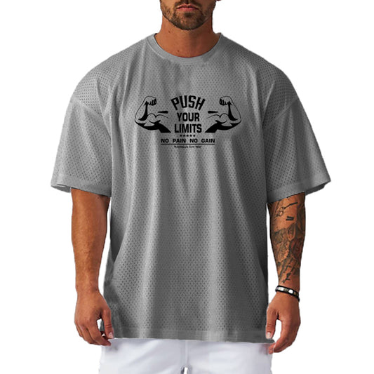 MEN'S Oversized Loose T-shirt™ Short-Sleeved Sportswear Gym T-Shirts