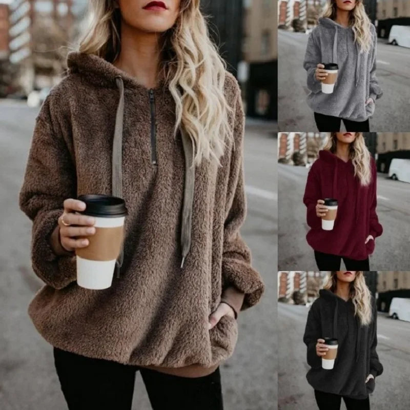 Women's Hoodies™ Monochromatic Long Sleeve Hoodies