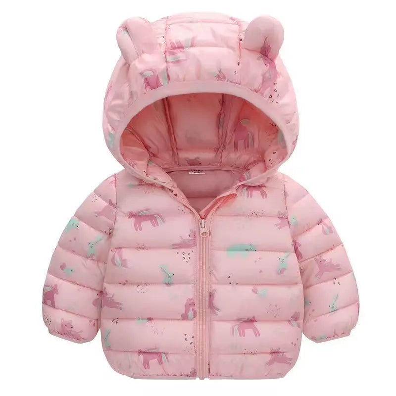 Boys & Girls Hooded Jacket™  Children's Cotton Down Coat