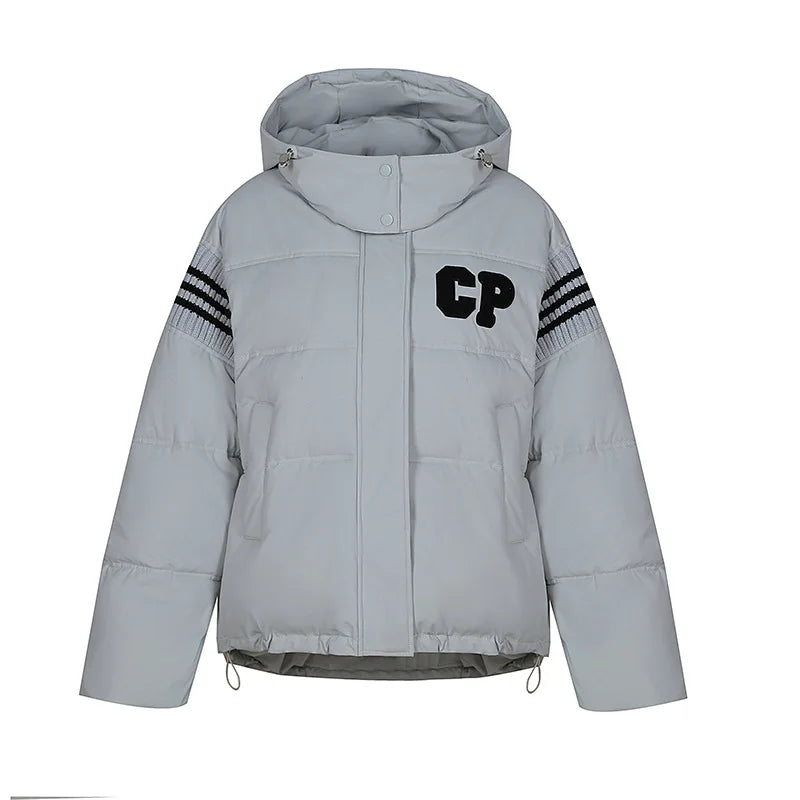 Women's Cotton Jacket™ Thick Loose Color Blocked Parkas Jacket