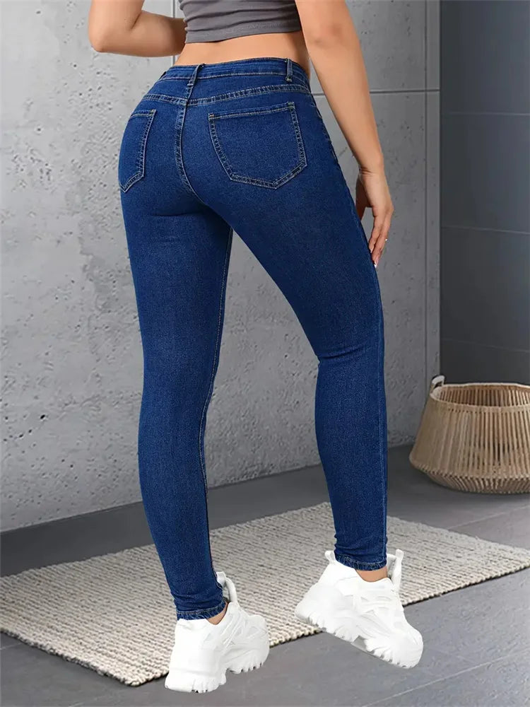 Women Stretch Skinny Jeans™ Slim Fit Pencil Leggings Denim Pants