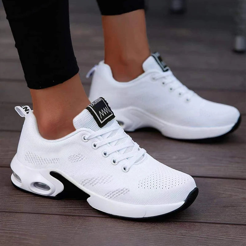 Women's Sneakers™ Breathable Walking Mesh Flat Shoes Platform Sneakers