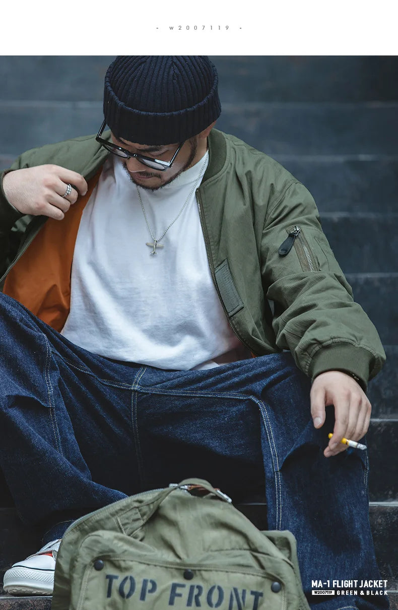 Men's Bomber Jacket™ Maden Retro MA1 Wind proof Jackets