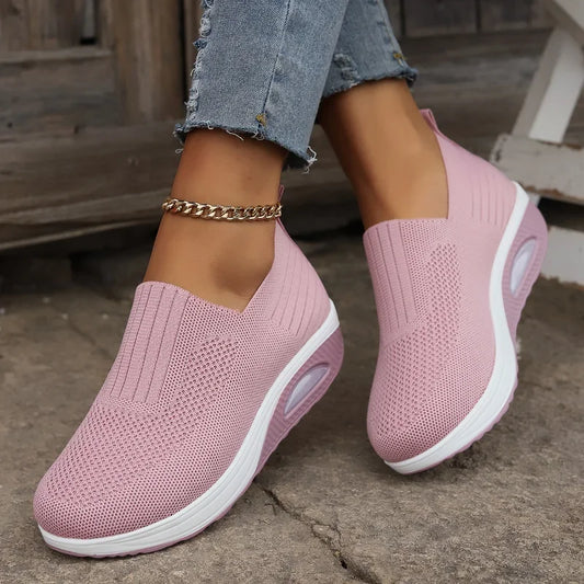 Women's Walking Shoes™ Air Cushion Non Slip Orthopedic Platform Wedge Female Sneakers