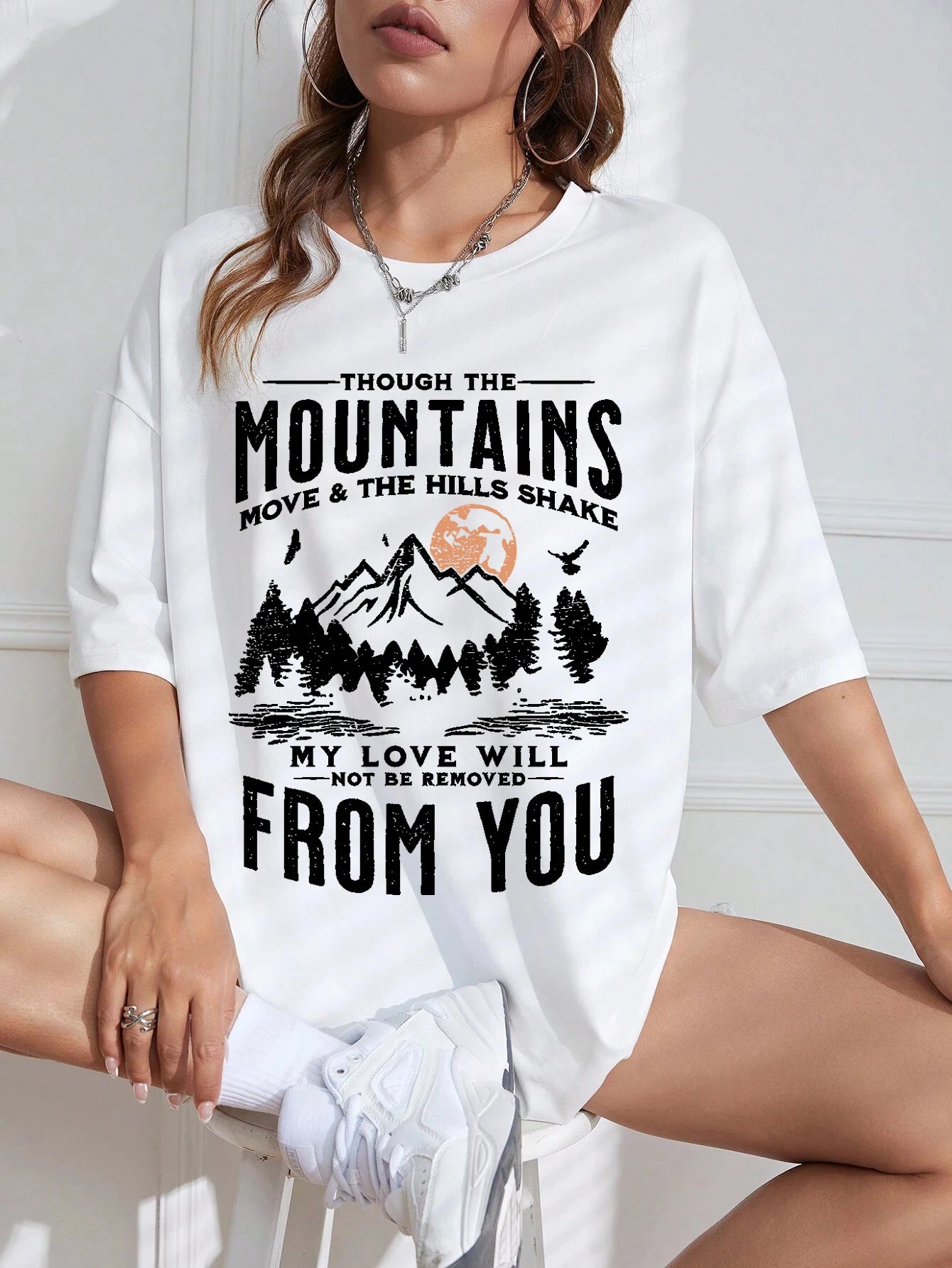 Women's Cotton Printed T-Shirts™  Short Sleeve Soft Tops