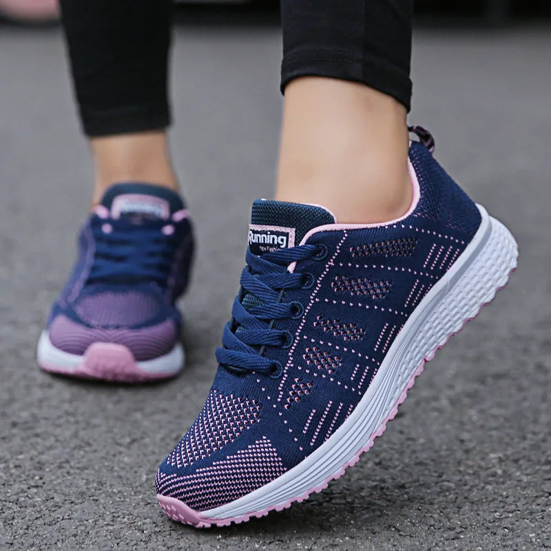 Women's Sneakers™ Breathable Walking Mesh Flat Shoes Sneakers