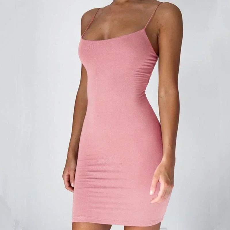 Women's Strap Mini Dress™  Short Spaghetti Bodycon Sexy Summer Dresses