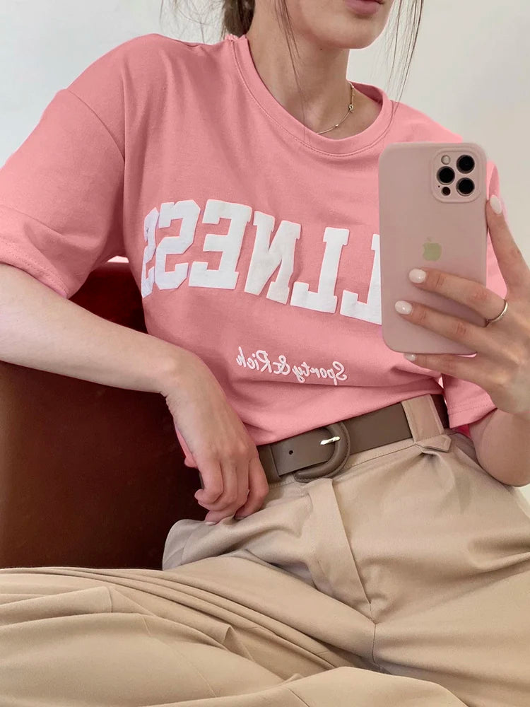 Women's Hirsionsan Loose Cotton T Shirts™ Summer Casual Soft O-neck Short Sleeves Tops