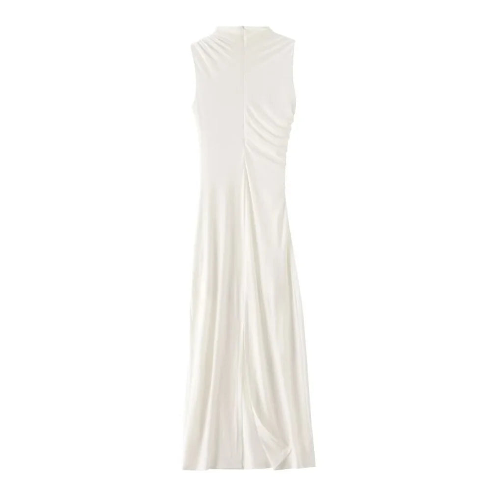 Women Dress™ Spring And Summer Fashionable Pleated Decorative Dress