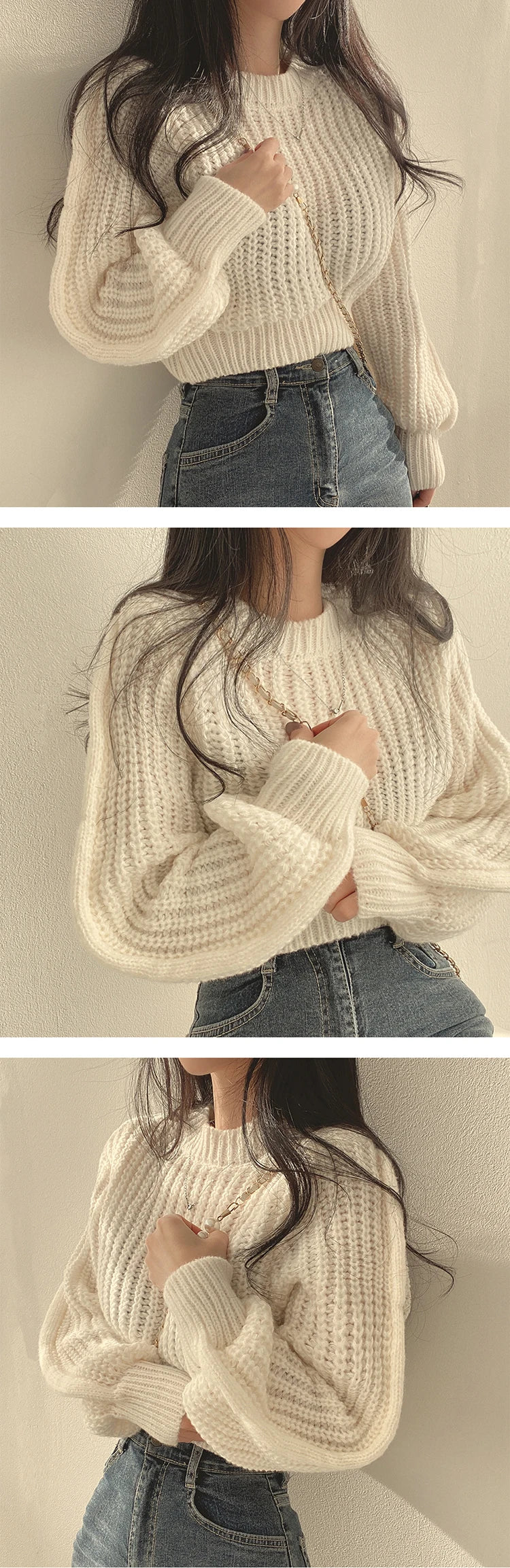 Women's Harajuku Sweater™ Loose Vintage Knitwear Sweater