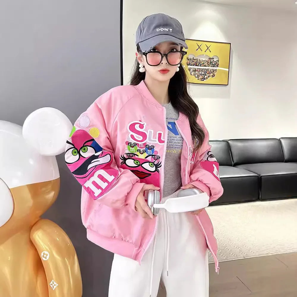 Women's Cross-border Jacket™ Loose Fit Hip Hop Top Jacket