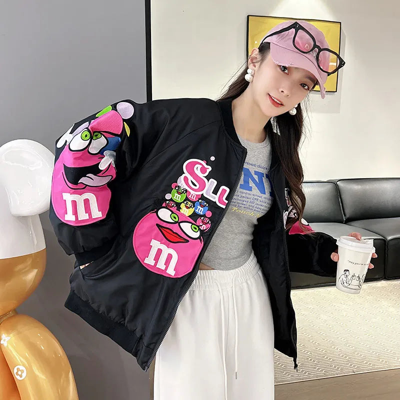 Women's Cross-border Jacket™ Loose Fit Hip Hop Top Jacket