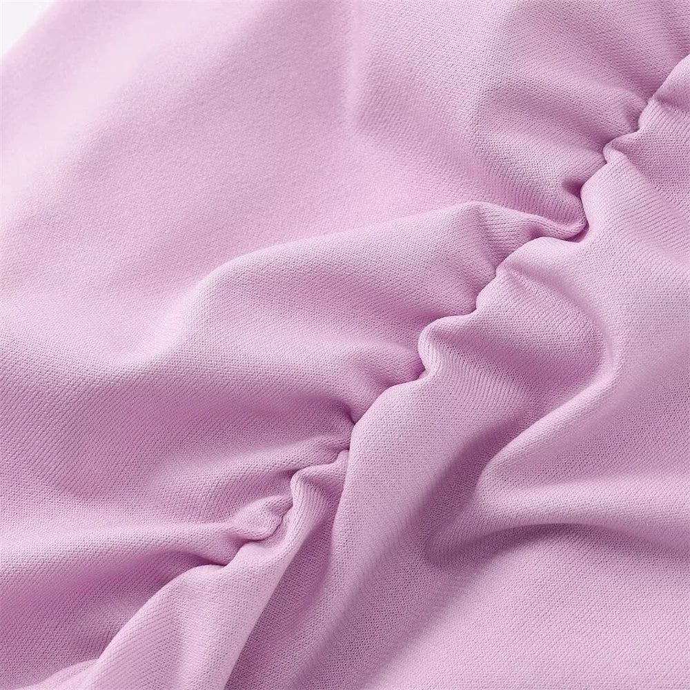 Women Dress™ Spring And Summer Fashionable Pleated Decorative Dress