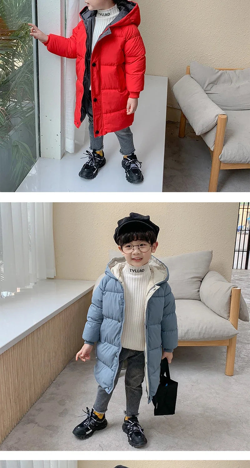 Kids Winter Jackets™ Boys & Girls Hooded Jacket