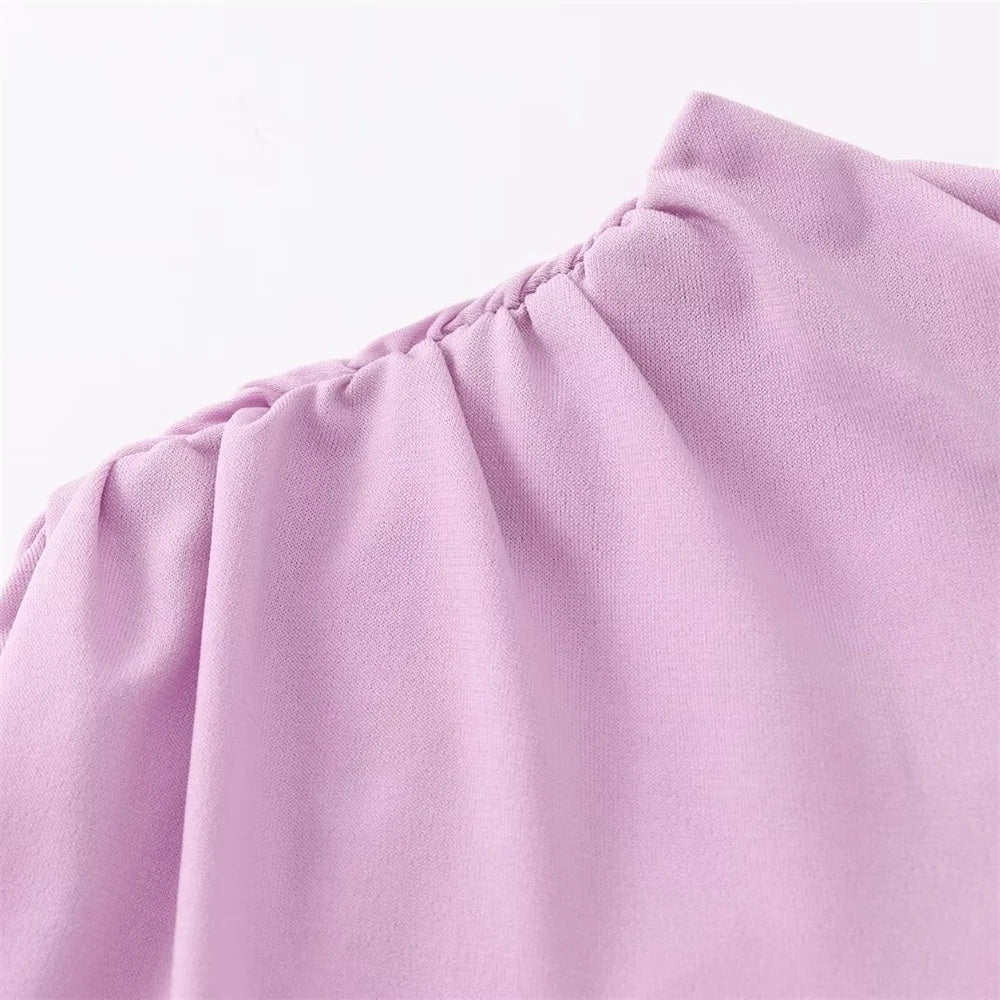 Women Dress™ Spring And Summer Fashionable Pleated Decorative Dress