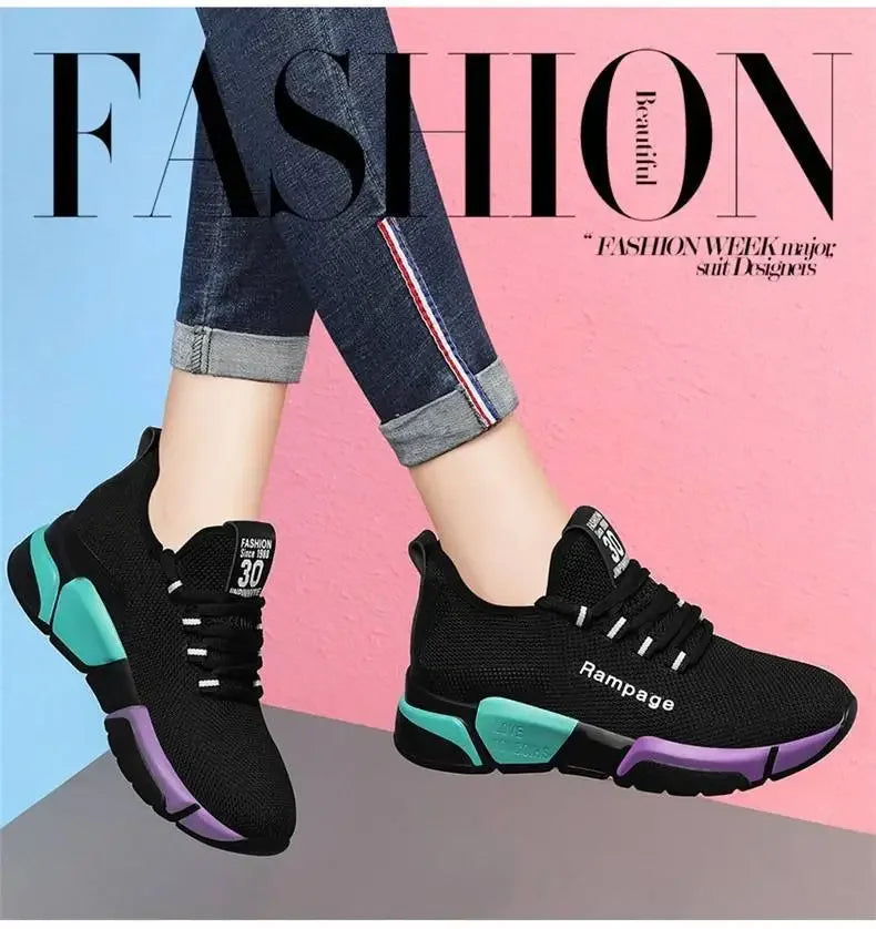 Women's Shoes™ Comfortable Spring Autumn Versatile Lace Up Lightweight Sports Shoes