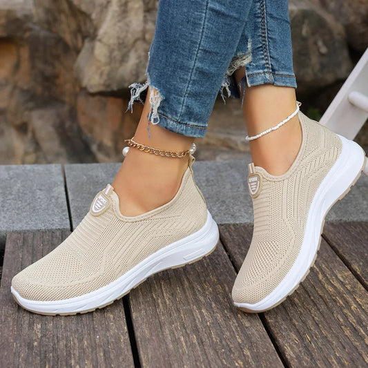 Women's Sneakers™ Lightweight Breathable Flats Slip on Casual Shoes