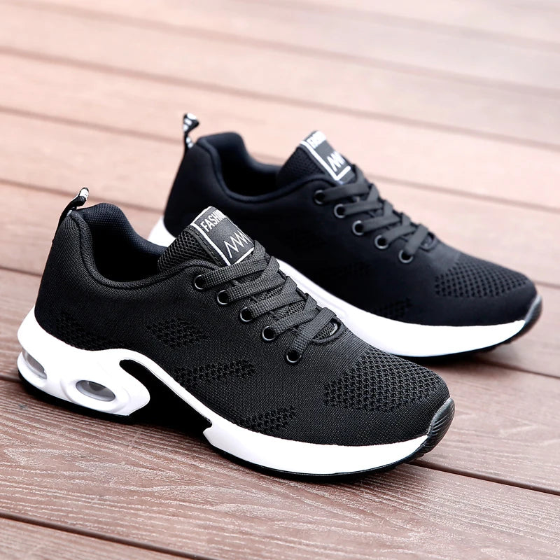 Women's Sneakers™ Breathable Walking Mesh Flat Shoes Platform Sneakers