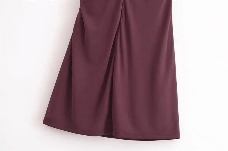 Women Dresses™ Fashion Tight Ruched Mini Dress